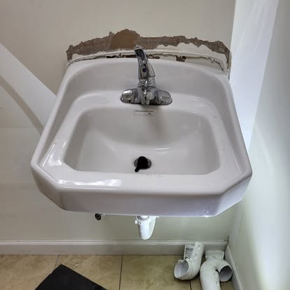 Sink repair